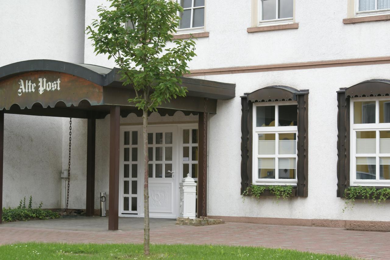 Hotel Garni Alte Post Boffzen 外观 照片